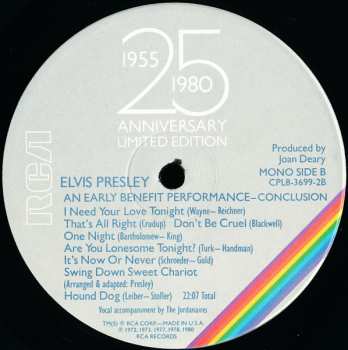 8LP/Dobozkészlet Elvis Presley: Elvis Aron Presley (1955-1980 - 25 Anniversary) LTD | NUM