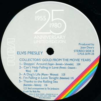 8LP/Dobozkészlet Elvis Presley: Elvis Aron Presley (1955-1980 - 25 Anniversary) LTD | NUM