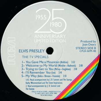 8LP/Dobozkészlet Elvis Presley: Elvis Aron Presley (1955-1980 - 25 Anniversary) LTD | NUM
