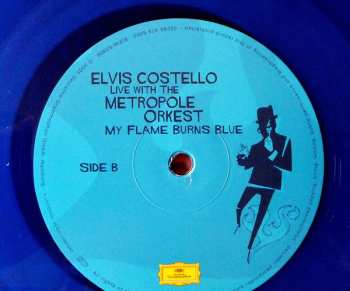 2LP Elvis Costello: Live With The Metropole Orkest - My Flame Burns Blue CLR