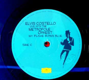 2LP Elvis Costello: Live With The Metropole Orkest - My Flame Burns Blue CLR