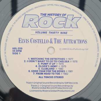 2LP Elvis Costello & The Attractions: The History Of Rock (Volume Thirty Nine)