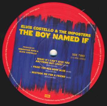 2LP Elvis Costello & The Imposters: The Boy Named If LTD