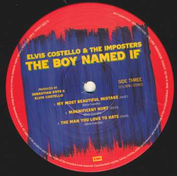 2LP Elvis Costello & The Imposters: The Boy Named If LTD