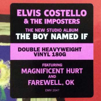 2LP Elvis Costello & The Imposters: The Boy Named If LTD