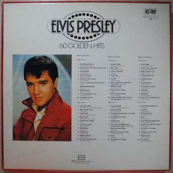 3LP/Dobozkészlet Elvis Presley: 60 Golden Hits