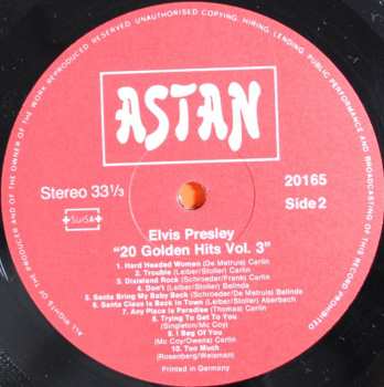 3LP/Dobozkészlet Elvis Presley: 60 Golden Hits
