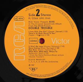 LP Elvis Presley: Double Trouble