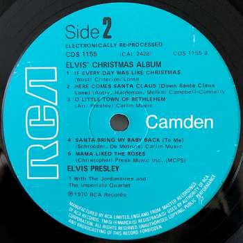 LP Elvis Presley: Elvis' Christmas Album