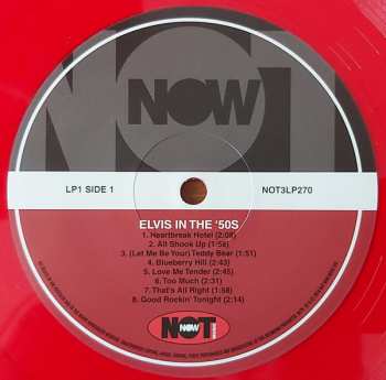 3LP Elvis Presley: Elvis In The 50’s CLR