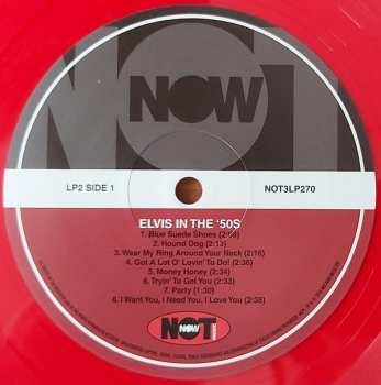 3LP Elvis Presley: Elvis In The 50’s CLR