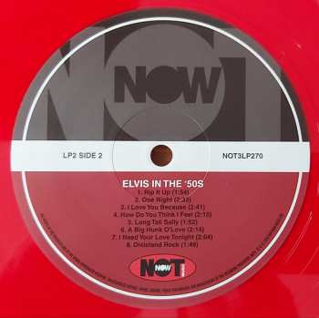 3LP Elvis Presley: Elvis In The 50’s CLR