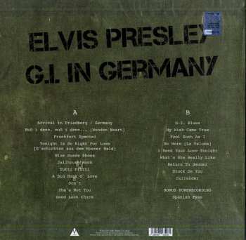 LP Elvis Presley: G.I. In Germany LTD | CLR