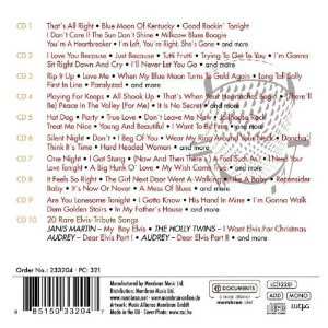 10CD/Dobozkészlet Elvis Presley: Golden Boy  (All 146 Originals From The King 1954-1960 & 20 Rare Elvis-Tribute Songs)