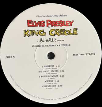 LP Elvis Presley: King Creole LTD
