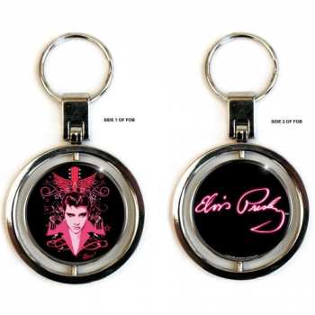 Merch Elvis Presley: Kulcstartó Let's Face It 
