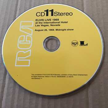 11CD/Dobozkészlet Elvis Presley: Live 1969