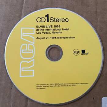 11CD/Dobozkészlet Elvis Presley: Live 1969