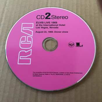 11CD/Dobozkészlet Elvis Presley: Live 1969