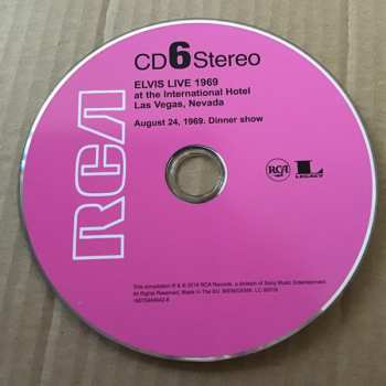 11CD/Dobozkészlet Elvis Presley: Live 1969