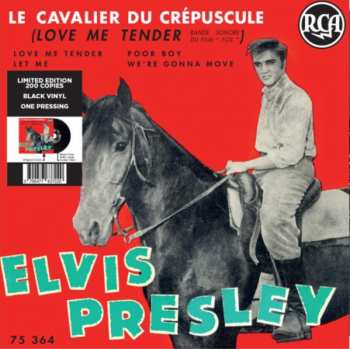 SP Elvis Presley: Le Cavalier Du Crépusculte (Love Me Tender) LTD