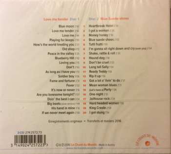 2CD Elvis Presley: Love Me Tender - Blue Suede Shoes