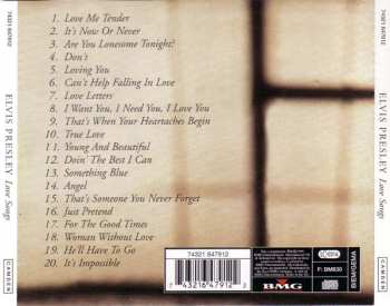 CD Elvis Presley: Love Songs
