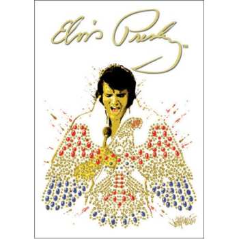 Merch Elvis Presley: Képeslap American Eagle