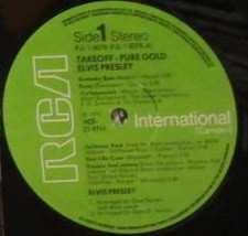 LP Elvis Presley: Takeoff - Pure Gold