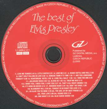 CD Elvis Presley: The Best of