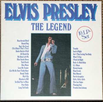 10LP/Dobozkészlet Elvis Presley: The Legend