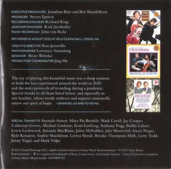 3CD Ludwig van Beethoven: Hope Amid Tears - Beethoven Cello Sonatas