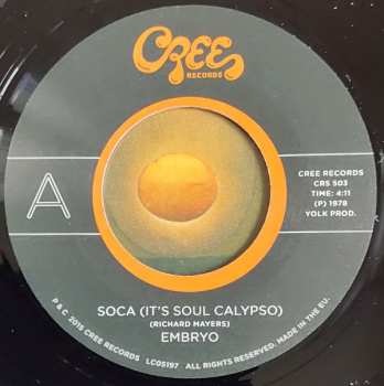 SP Embryo: Soca (It's Soul Calypso) LTD