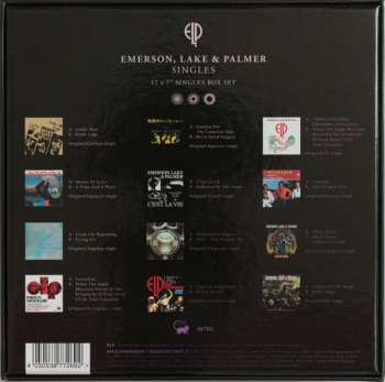 12SP/Dobozkészlet Emerson, Lake & Palmer: Singles DLX | CLR
