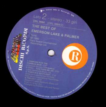 LP Emerson, Lake & Palmer: The Best Of Emerson Lake & Palmer