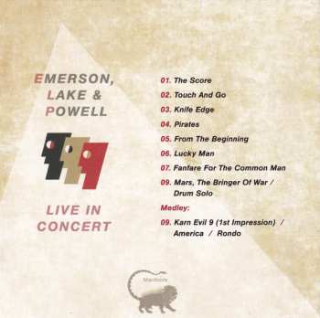3CD/Dobozkészlet Emerson, Lake & Powell: Complete Collection