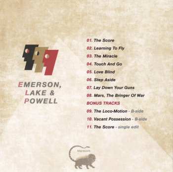 3CD/Dobozkészlet Emerson, Lake & Powell: Complete Collection