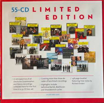 55CD/Dobozkészlet Emerson String Quartet: The New Complete Recordings On Deutsche Grammophon LTD