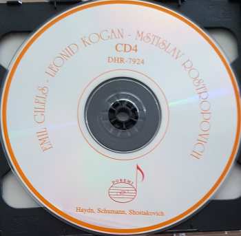 5CD/Dobozkészlet Mstislav Rostropovich: Piano Trios