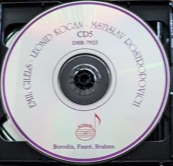 5CD/Dobozkészlet Mstislav Rostropovich: Piano Trios