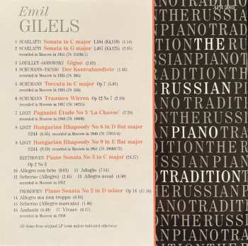 CD Sergei Prokofiev: The Russian Piano Tradition - The Neuhaus School