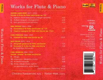 CD Max Reger: Works For Flute & Piano
