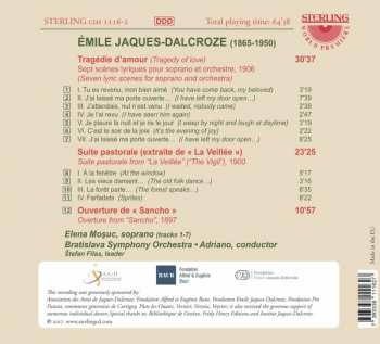 CD Bratislava Symphony Orchestra: Tragédie D'amour; Suite Pastorale; Ouverture