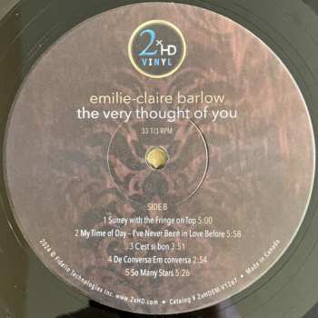 LP Emilie-Claire Barlow: The Very Thought Of You DLX