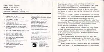 CD Emily Remler: East To Wes