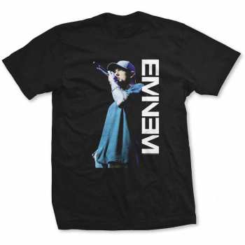 Merch Eminem: Póló Mic. Pose 