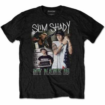 Merch Eminem: Póló My Name Is Homage 