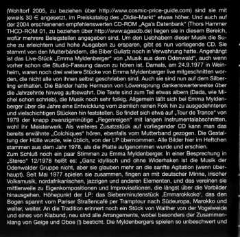 CD Emma Myldenberger: Emma Myldenberger