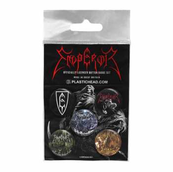 Merch Emperor: Kitűző készlet Emperor Button Badge Set