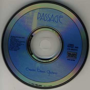 CD The Empire Brass Quintet: Passage 138 B.C. - A.D. 1611